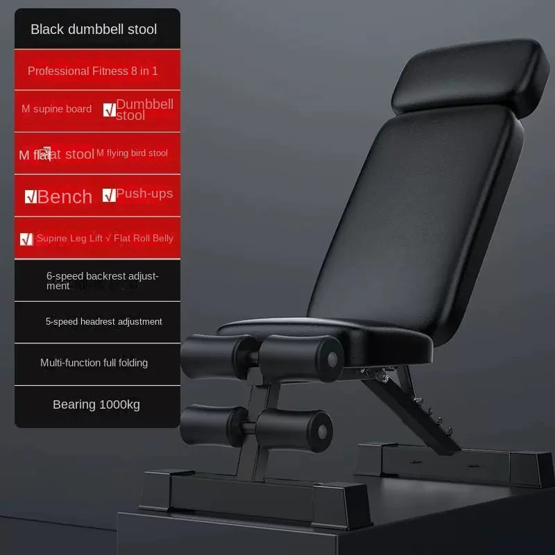 Banco de mancuernas plegable Sit-Up 