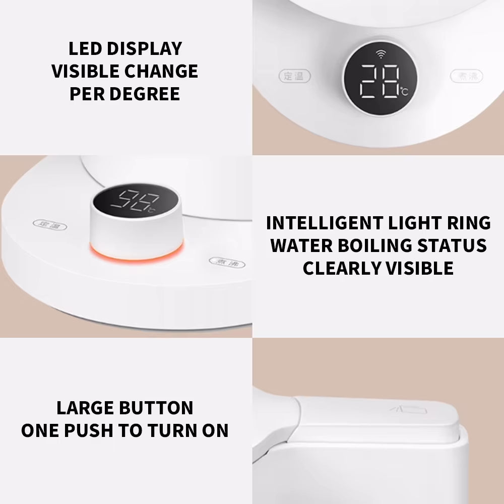XIAOMI Hervidor Inteligente 2 Pro Pantalla LED 24H Temperatura