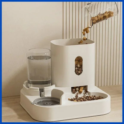 PetFeeder Plus: Dispensador Automático de Alimento + Fuente de Agua