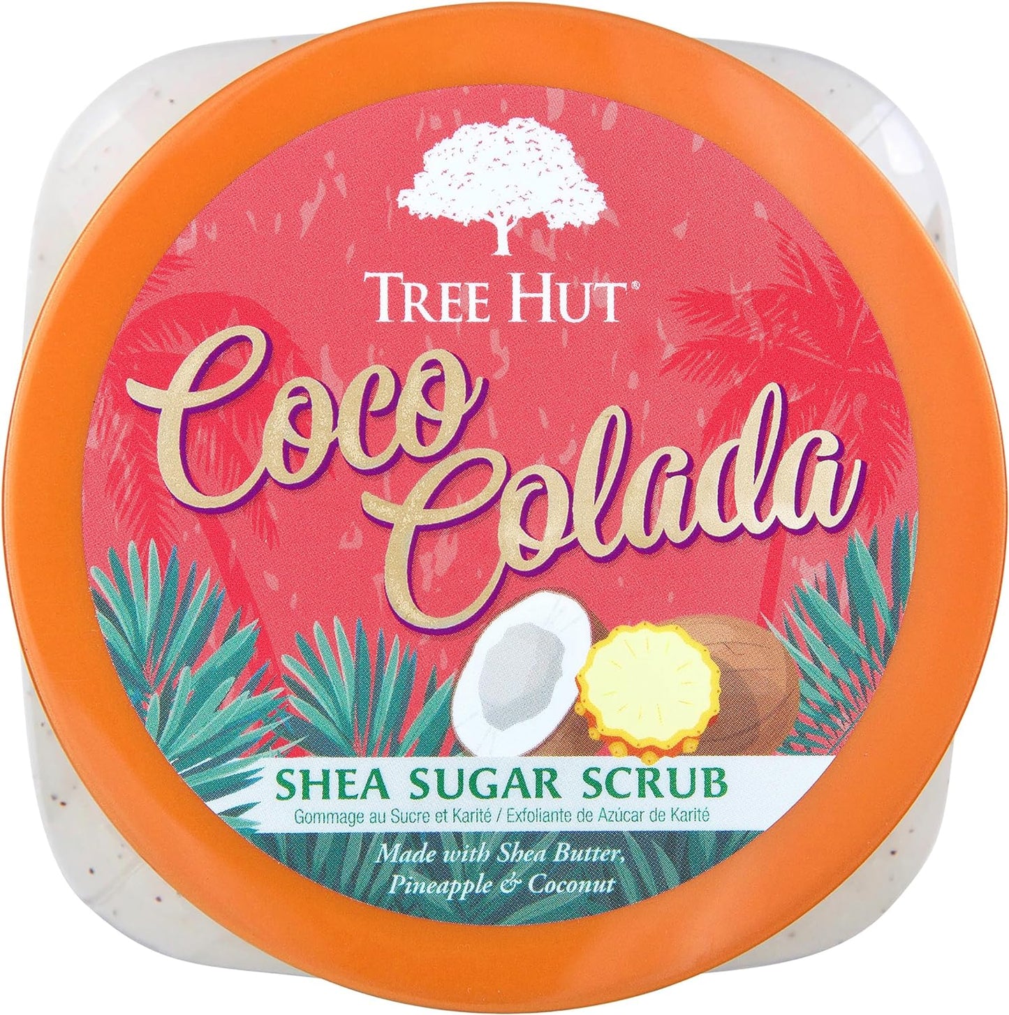  Exfoliante Corporal De Azúcar - Coco Colada 510 G - Contiene Piña Y Manteca De Karité