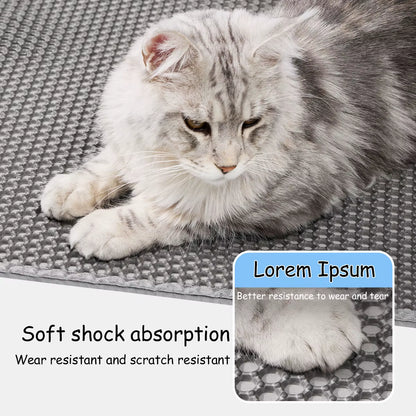 Alfombrilla Doble Capa Impermeable para la Caja de Arena
