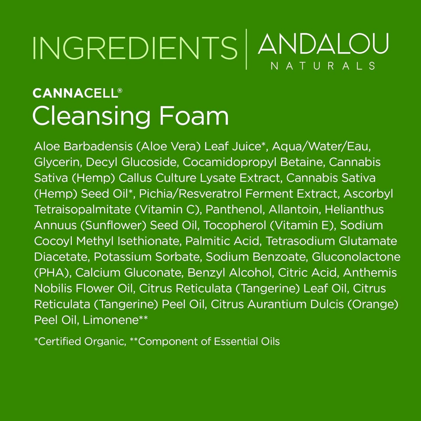 Cannacell Cleansing Foam 163Ml