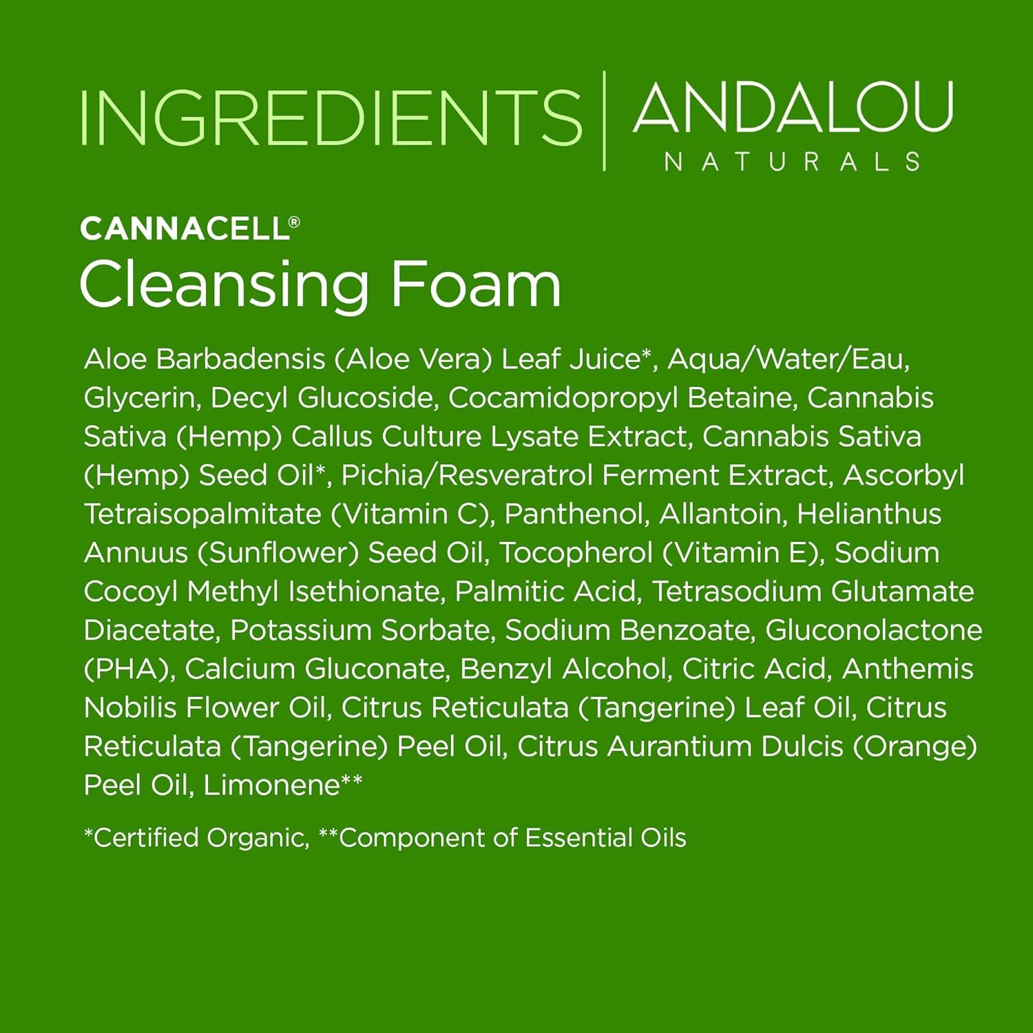 Cannacell Cleansing Foam 163Ml