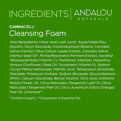 Cannacell Cleansing Foam 163Ml