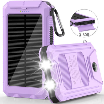 Carga solar portátil para móviles
