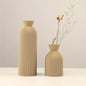Elegante Jarrón de Plástico Negro - Centro de Mesa Decorativo Boho Chic