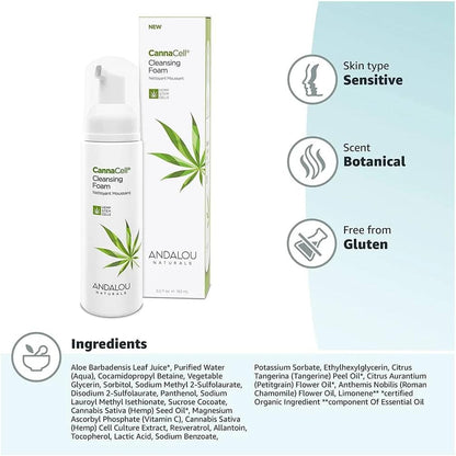 Cannacell Cleansing Foam 163Ml