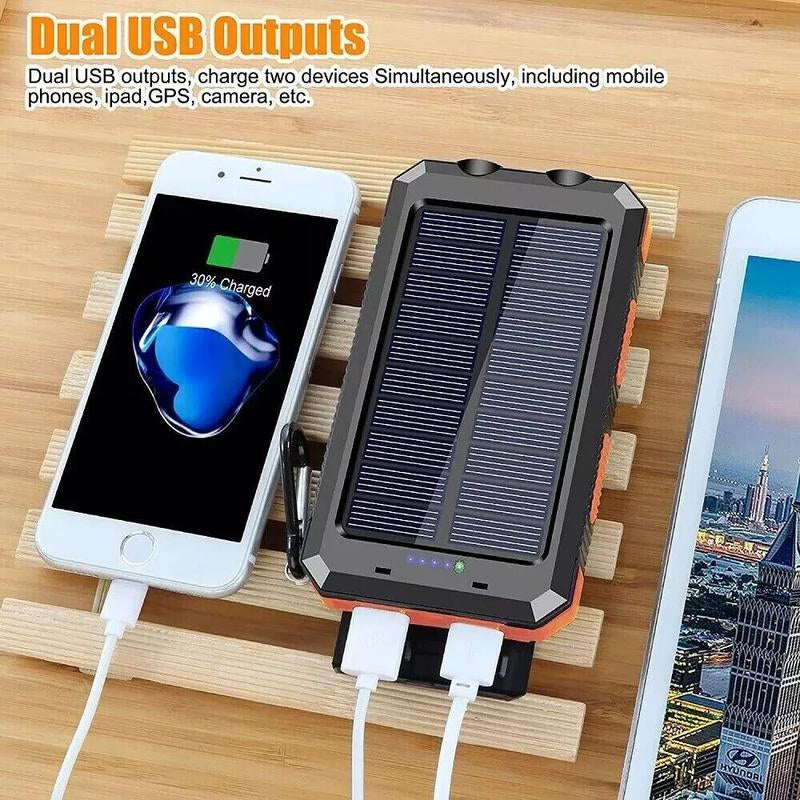 Carga solar portátil para móviles
