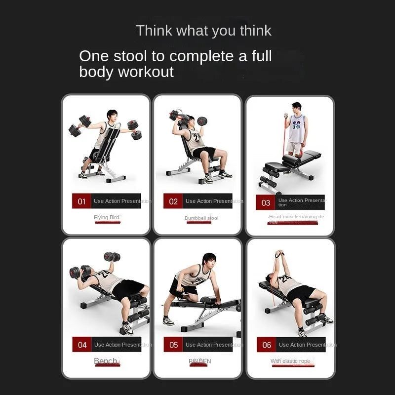 Banco de mancuernas plegable Sit-Up 