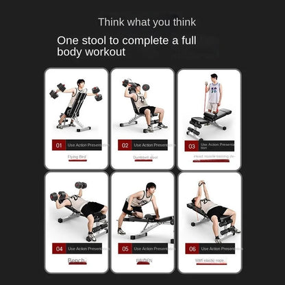 Banco de mancuernas plegable Sit-Up 