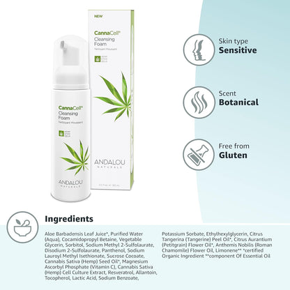 Cannacell Cleansing Foam 163Ml